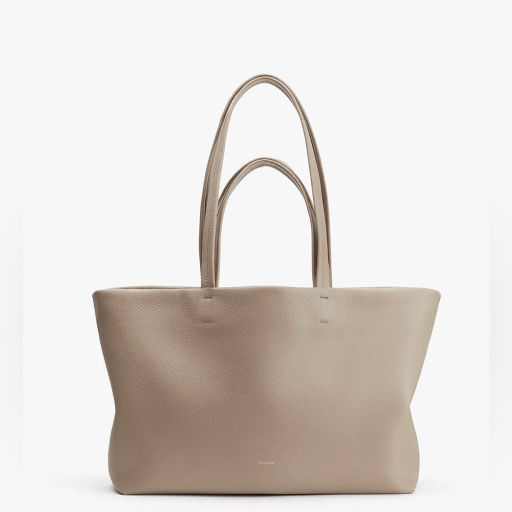 Cuyana Small Easy Tote in Stone